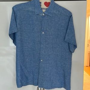 Size XL men’s short sleeve button down shirt